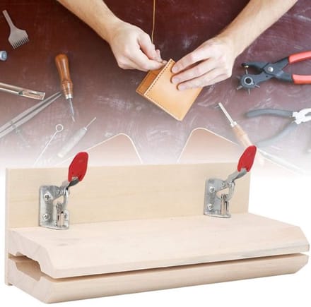 Allecto - Leernaaimachine Klem - Handgereedschap voor Leerbewerking