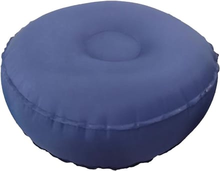 Opblaasbaar Kussen - Meditatie Zitje - Ontspanning Oefeningen - Antislip Stabiliteit - 42 x 15 cm
