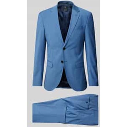 Slim fit pak van wolmix model 'Damon Gun'