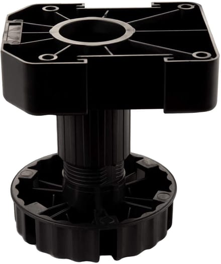 SOTECH Set van 4 stuks meubelpoten 100 mm Sokkelvoeten verstelbaar