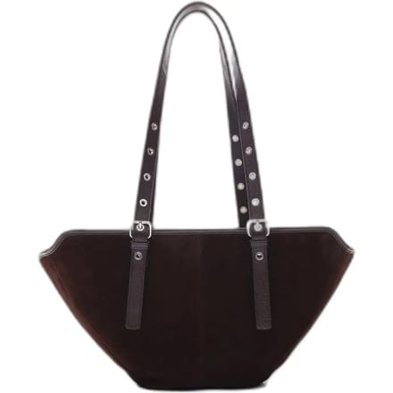 Núnoo Small Nora Suede Chocolate Größe: OS | Handtaschen Outlet | Unisex | Braun