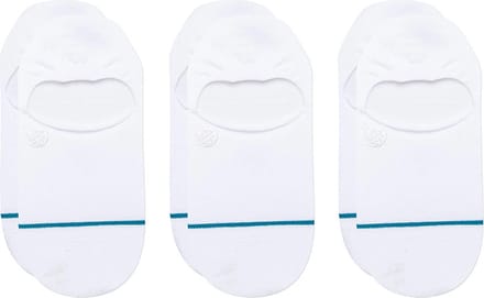 Stance unisex casual 3P footies icon wit