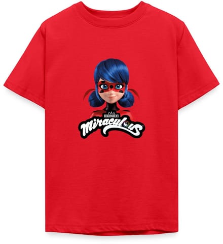 Miraculous Ladybug Met Logo T-Shirt Tiener