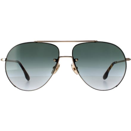 Victoria Beckham VB213S 700 goud groen gradiÃ«nt zonnebril