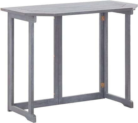 Inklapbare Massief Houten Balkontafel voor Buiten - Tuintafel en Salontafel