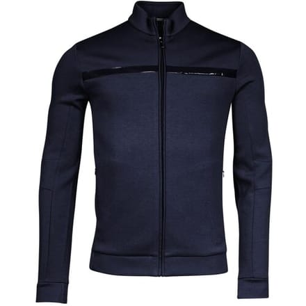 Thomas Maine Vest Sweat Cardigan Full Zip Doubleface Navy / male