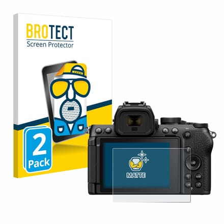 BROTECT - Screenprotector voor Nikon Z50 II - Folie Beschermfolie matte 2 Stuks