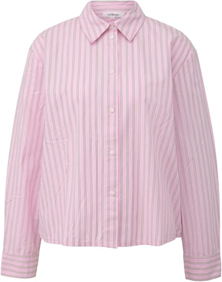 Casual fit blouse met elastische zoom. dames s.Oliver