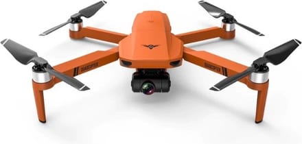 LUXWALLET Libra4 Pro – Luxe FPV Drone Quadcopter - 25.2Km/h – WiFI GPS 1.2 KM – 2-As Gimbal - Full HD Camera - Oranje