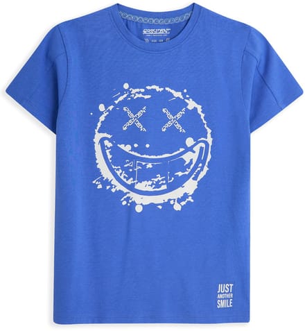 4PRESIDENT T-shirt jongens - Dazzling Blue - Maat 92