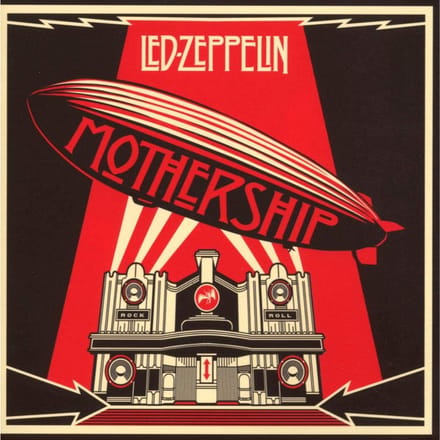 CD LED ZEPPELIN  Mothership R2313148 Swan Song 2007 Canada Rock Gebruikt red