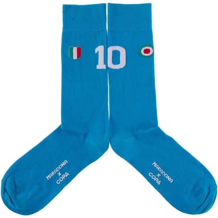 COPA - Maradona X COPA Number 10 Napoli Sokken - 40 - 46 - Blauw