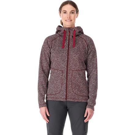 Dames fleece met capuchon Rab Amy