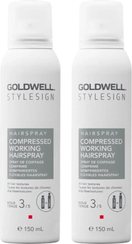 Goldwell Stylesign - Compressed Working Hairspray - voordeelverpakking - 2 x 150ml
