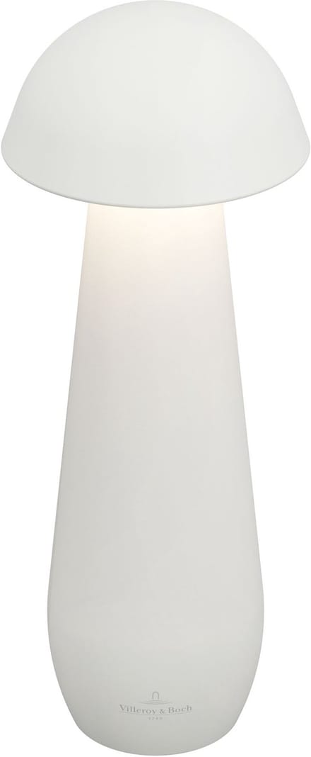 Villeroy & Boch tafellamp MODENA | 21cm| Wit| op accu