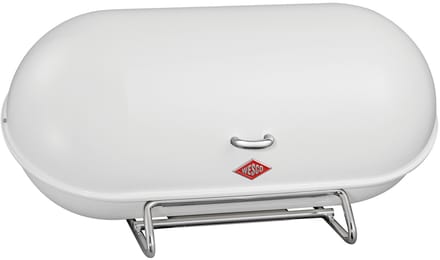 WESCO Breadboy Broodtrommel | 12 Liter | Metaal - Wit | Broodbewaardoos - Designed in Germany