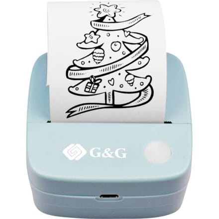 G&G GA-SD001BL Thermodirect printer 30 mm, 25 mm, 15 mm