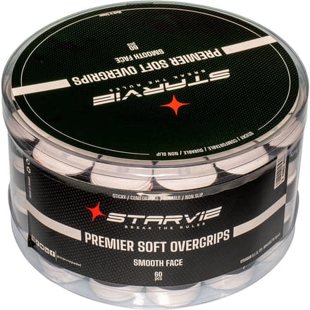 Star Vie Tacky Touch Padel Overgrip 25 Eenheden Zwart