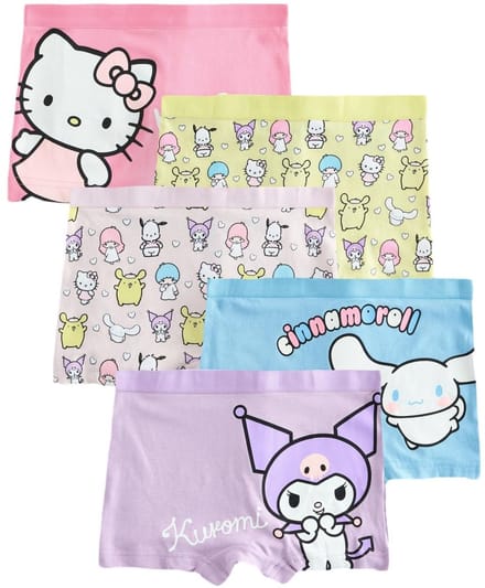 Next - Meisjes - Verpakking van 5 roze Hello Kitty shorts - Roze