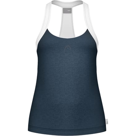 HEAD Play Tech Tanktop Dames-Donkerblauw