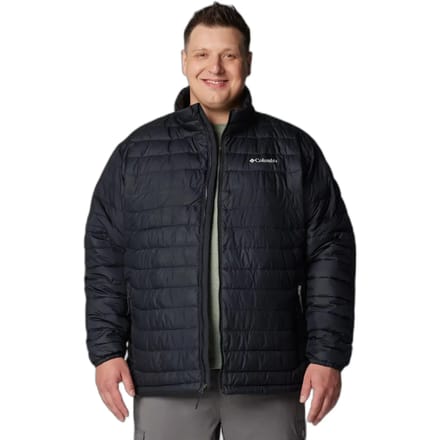 Columbia Powder Lite™ Ii Plus Size Jas Zwart 4XL Man