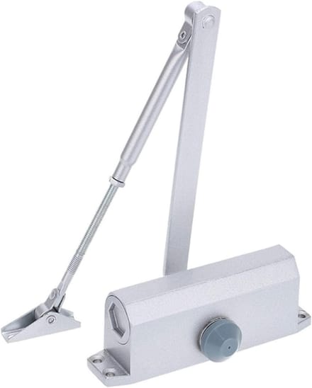 Automatische Deursluiter - Deurdranger - Deur Beveiligen - Verstelbare Snelheid - 90cm Max Breedte - Zilver