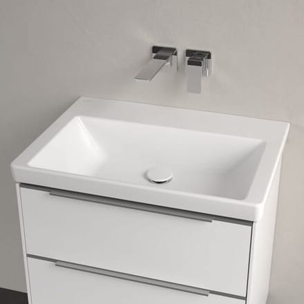 Villeroy & Boch Subway 3.0 cabinet washbasin 65 cm, without tap hole, without overflow, 4A706801