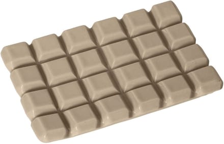 Return to Sender Zeepbakje - Taupe Chocobar - keramiek - L12 cm