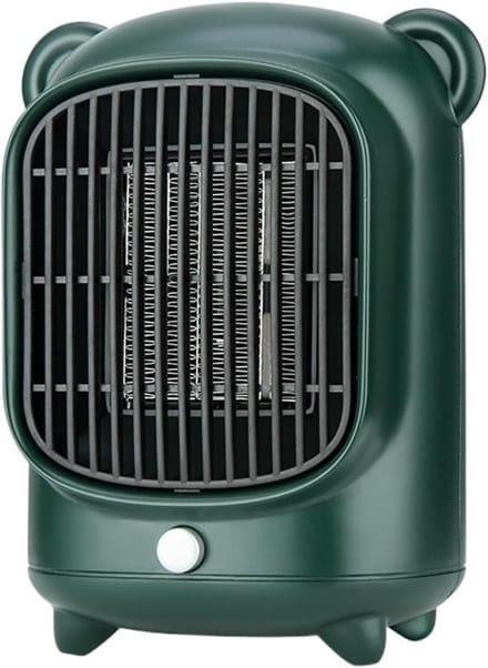 Mini-bureaublad elektrische kachel - donkergroen