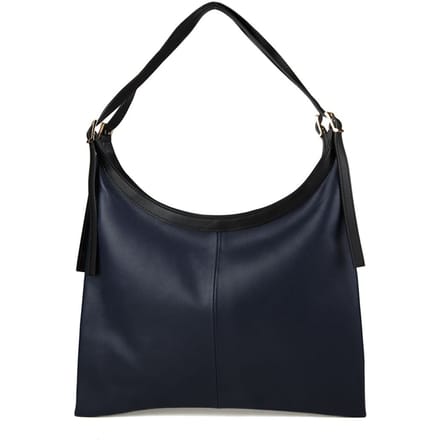 Giulia Monti Tote Bag Nachtblauw Zwart
