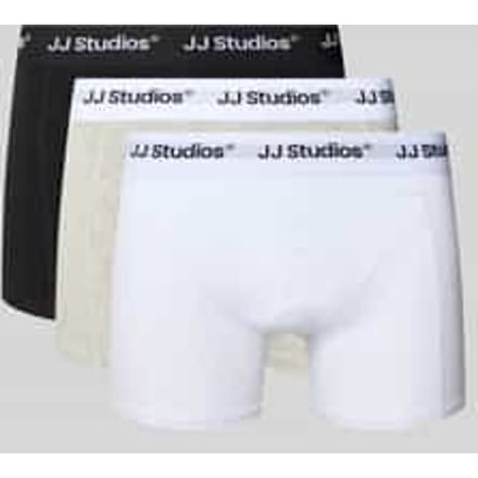 Boxershort met logostitching in een set van 3 stuks, model 'Soho'