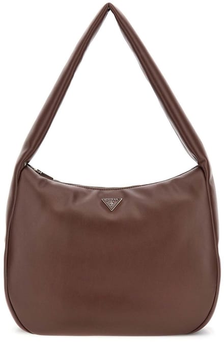 GUESS schoudertas Sunetra Large Hobo Bag Espresso donkerbruin