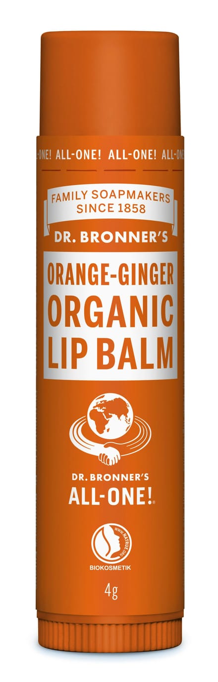 Dr. Bronner's Lippenbalsem Peppermint Organic Lip Balm - Duurzaam - Lipverzorging - Lippenbalsem
