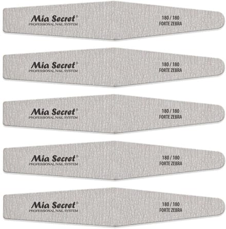 Forte Zebra Diamond Nagelvijl 180/180 Blauw (5stuks)