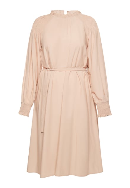 usha midi-jurk nowles Dames Roze Beige