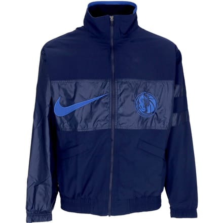 Trainingsjack voor heren NBA Courtside lichtgewicht jack Dalmav College Navy/game Royal