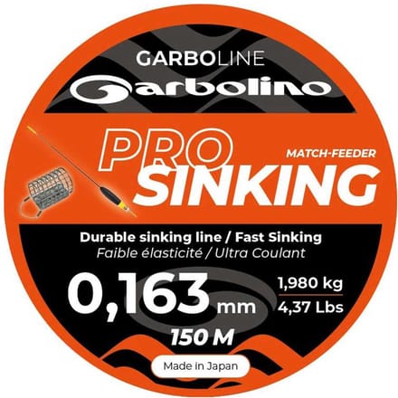Garbolino Match-Feeder Pro Sinking 150m - Maat : 0.23mm