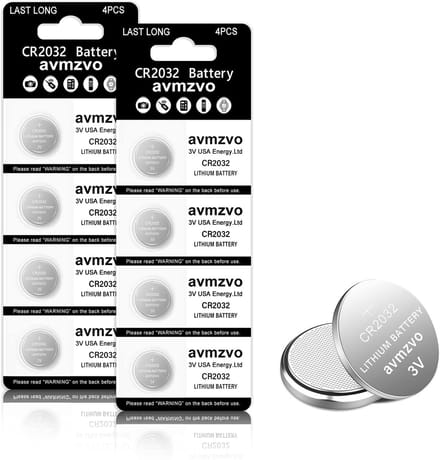 Knoopcel 2032 3V Lithium Batterij - 8 Stuks