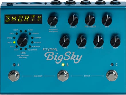 Strymon Big Sky - Multi reverb - Blauw