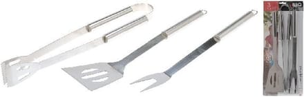 Barbecue | Gereedschap - Bbq Gereedschap Rvs 3 delig