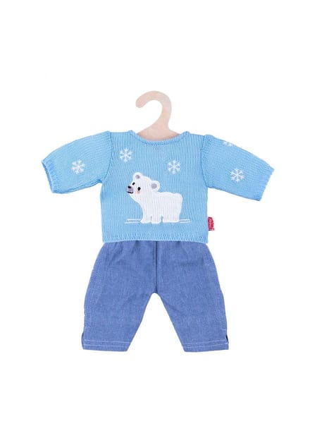 Heless Dolls Jeans with Polar Bear Sweater 28-35 cm