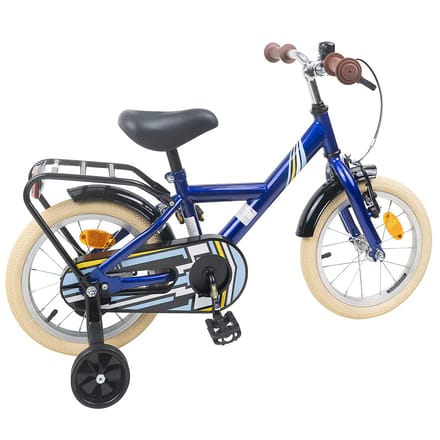 vidaXL - Kinderfiets - 12 - Inch - voor - 2-4 - jaar - oud - Donkerblauw