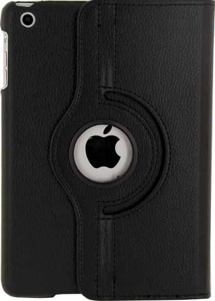 Xccess Tablethoes geschikt voor Apple iPad Mini 1 (2012) Hoes | Xccess Rotating Stand Draaibare Bookcase - Zwart