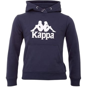 Kappa Unisex kindersweatshirt met capuchon blauw 705322 821