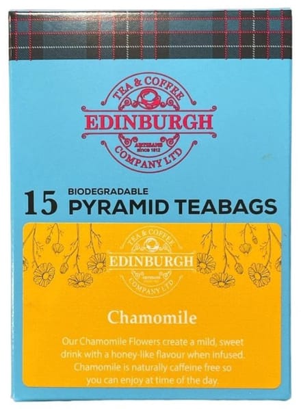 Camomile – Zachte Kruidenthee van Kamillebloemen – Edinburgh Tea and Coffee
