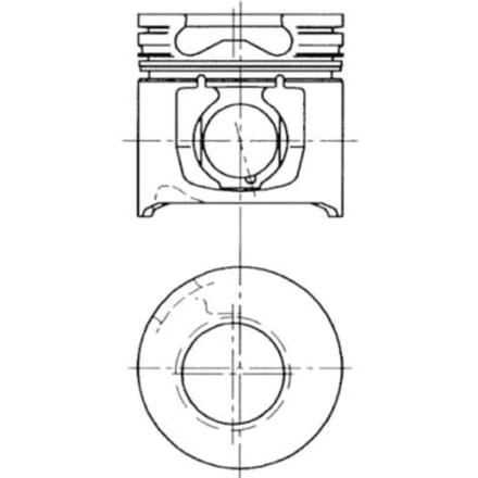 Zuiger KOLBENSCHMIDT 94450600