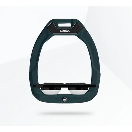 Veiligheidseisen voor paardrijden Plat Grip Groen/Zwart/Wit Flex-On Safe-On