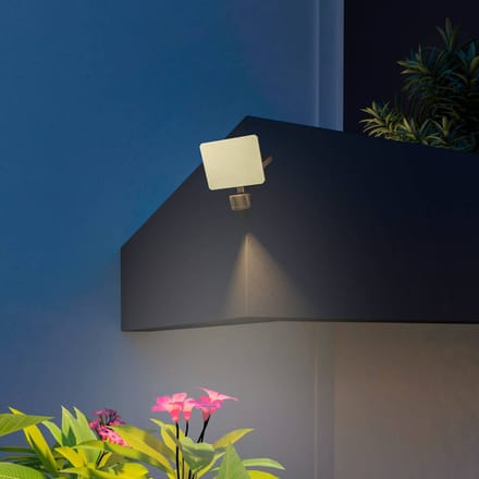 Calex Smart Outdoor Straler - Slimme LED Schijnwerper - LED Floodlight met bewegingssensor - Voor buiten - 24W