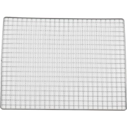Barbecue Draadmat Roestvrij IJzer Multifunctionele BBQ Grillmat voor Thuis Picknicks Kamperen white
