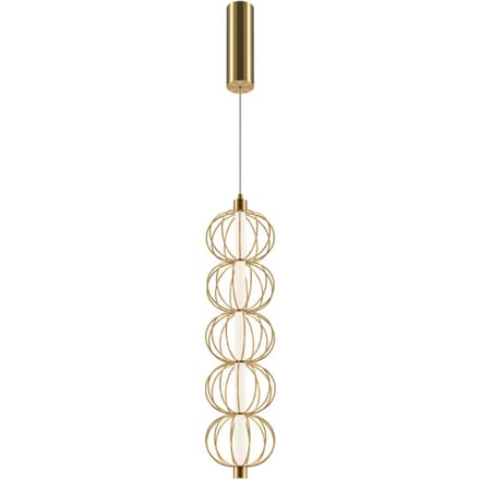 Maytoni - Hanglamp Golden Cage - Goud - Ø13,9